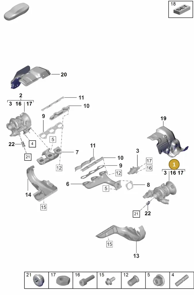 0PB145701R — Porsche 911 (2024-2025) diagram p53202000, position 1