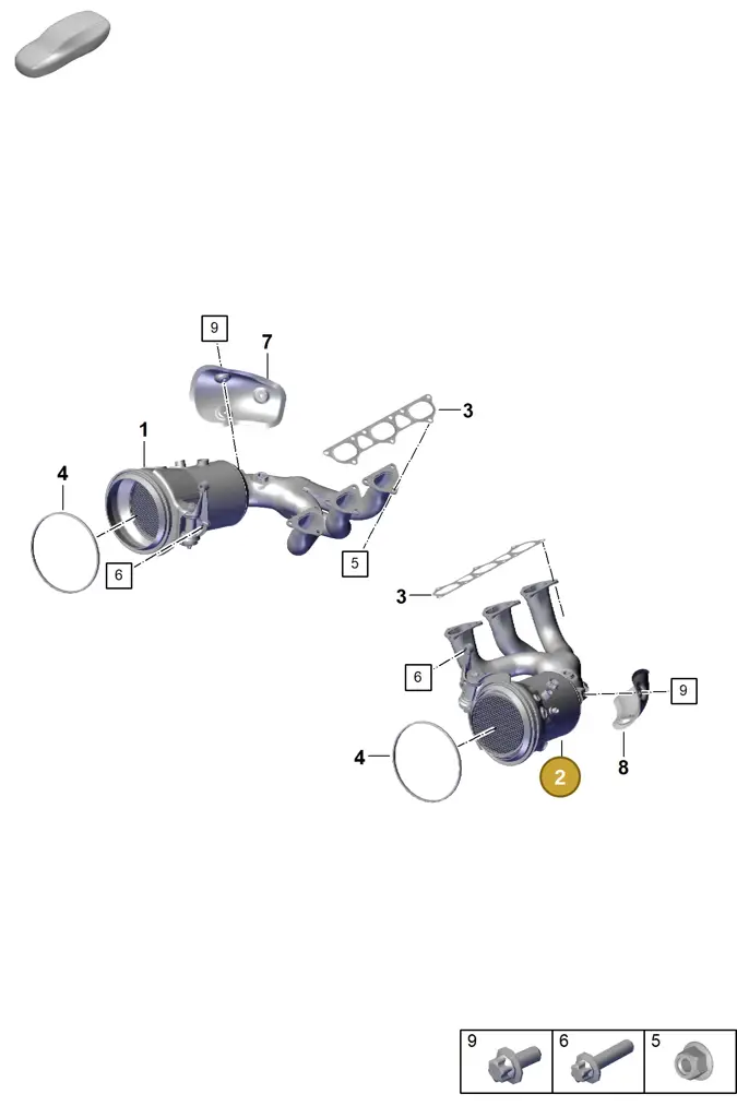 0PB254450E — Porsche 911 (2021-2022) diagram p59202000, position 2
