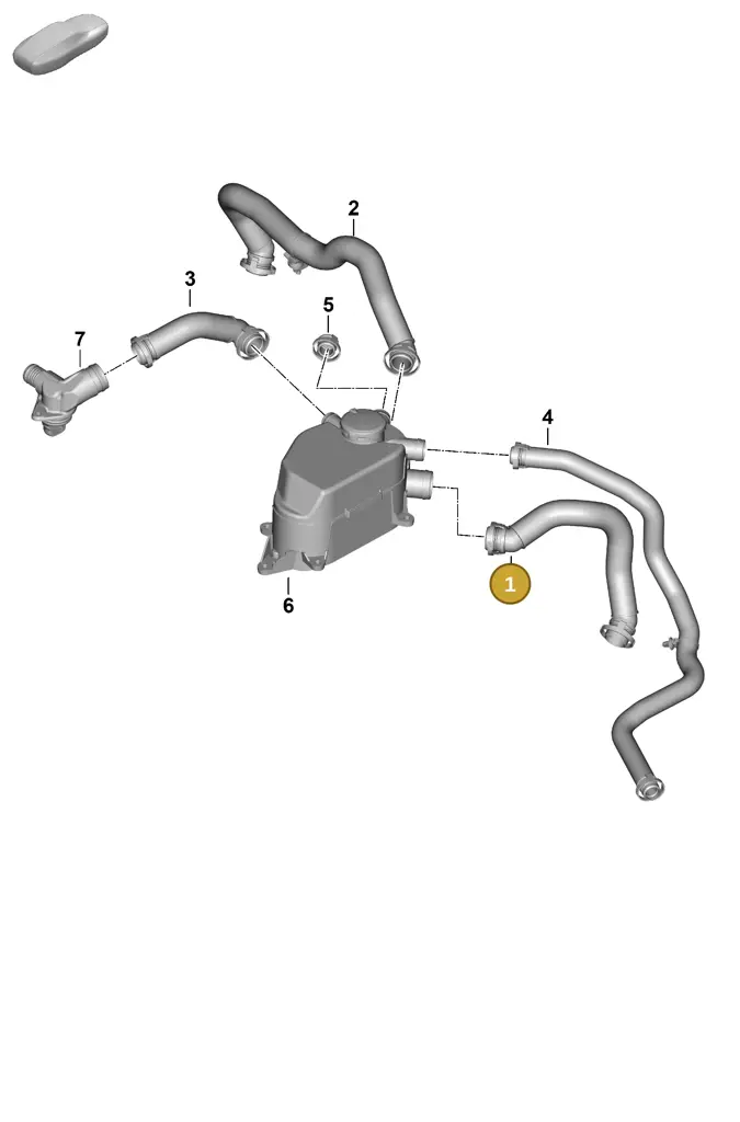 0PD103214 — Porsche 911 (2024-2025) diagram p63107360, position 1