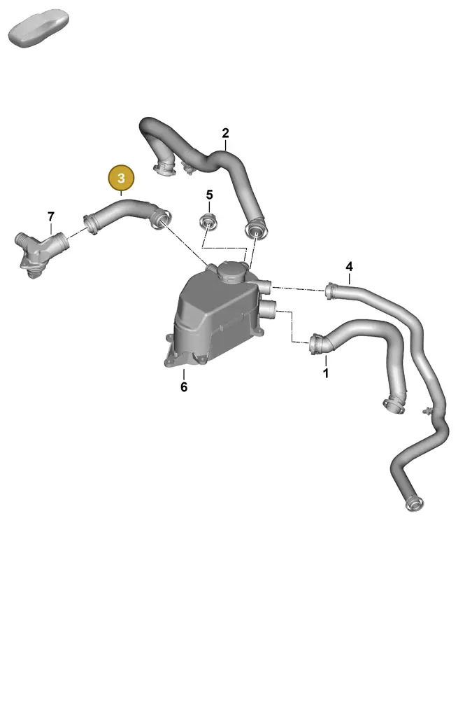 0PD103218 — Porsche 911 (2024-2025) diagram p63107360, position 3