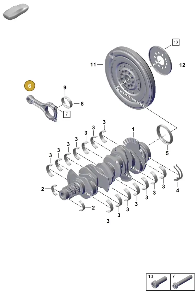 0PD105393D — Porsche 911 (2024-2025) diagram p63102050, position 6