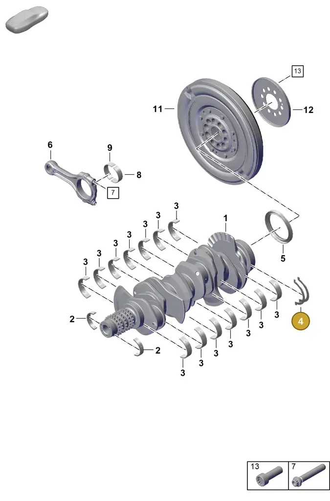 0PD105638A — Porsche 911 (2024-2025) diagram p63102050, position 4