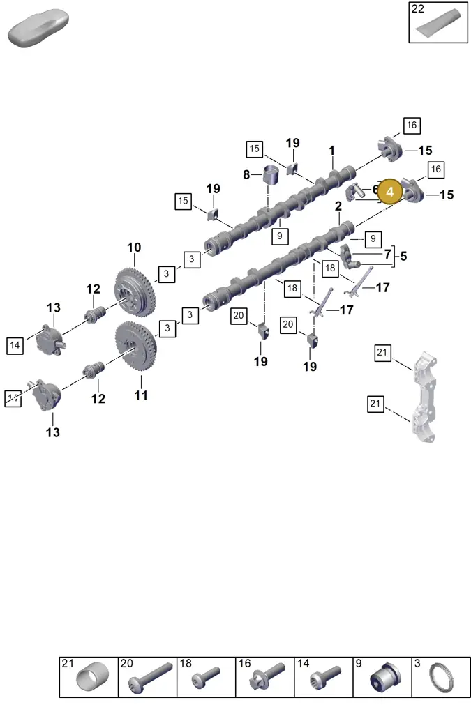 0PD109411 — Porsche 911 (2024-2025) diagram p63103150, position 4