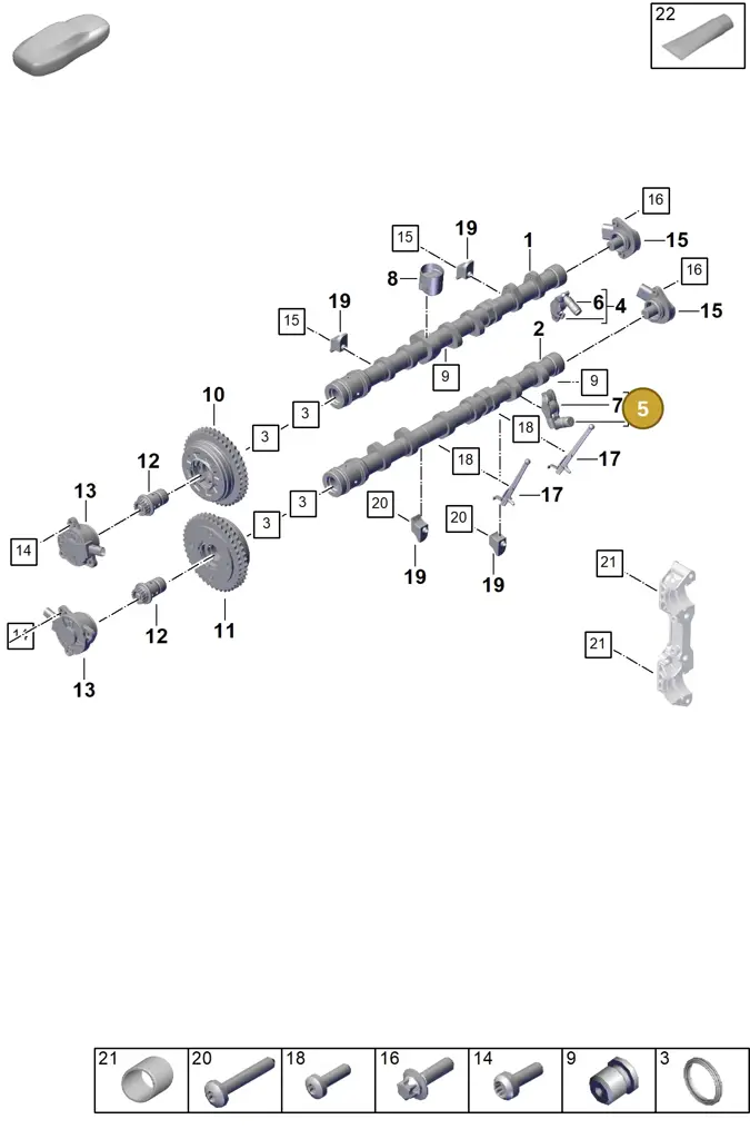 0PD109412 — Porsche 911 (2024-2025) diagram p63103150, position 5