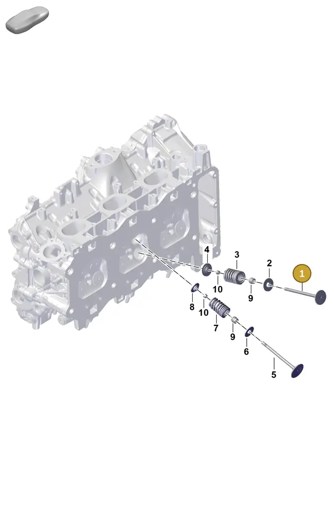 0PD109603 — Porsche 911 (2024-2025) diagram p63103060, position 1