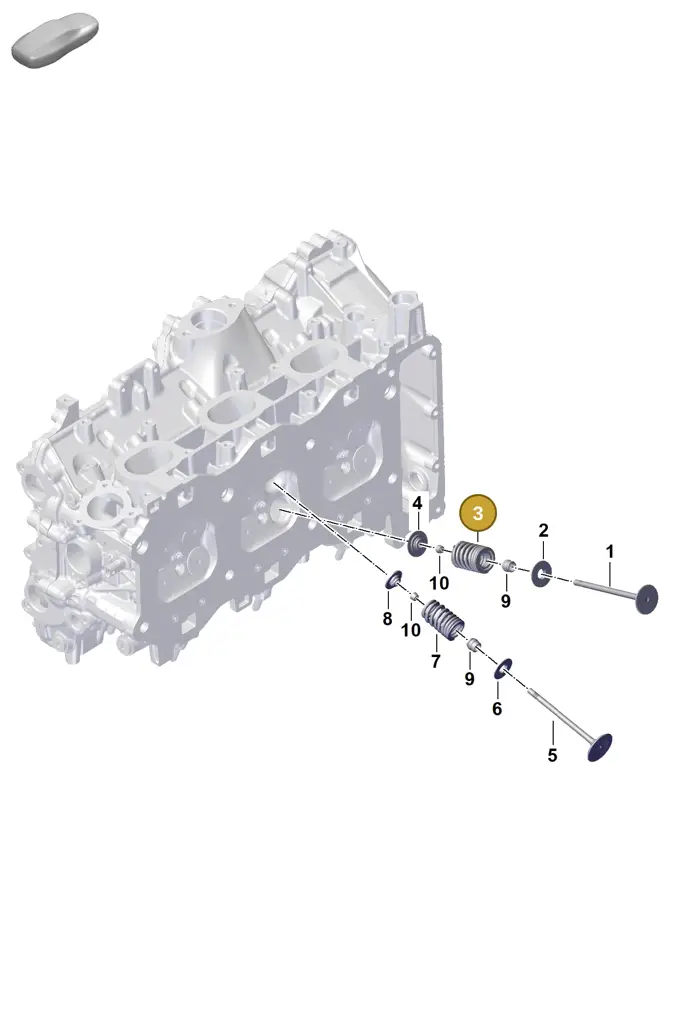 0PD109623A — Porsche 911 (2024-2025) diagram p63103060, position 3