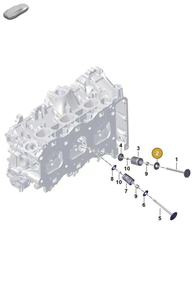 0PD109629 — Porsche 911 (2024-2025) diagram p63103060, position 2