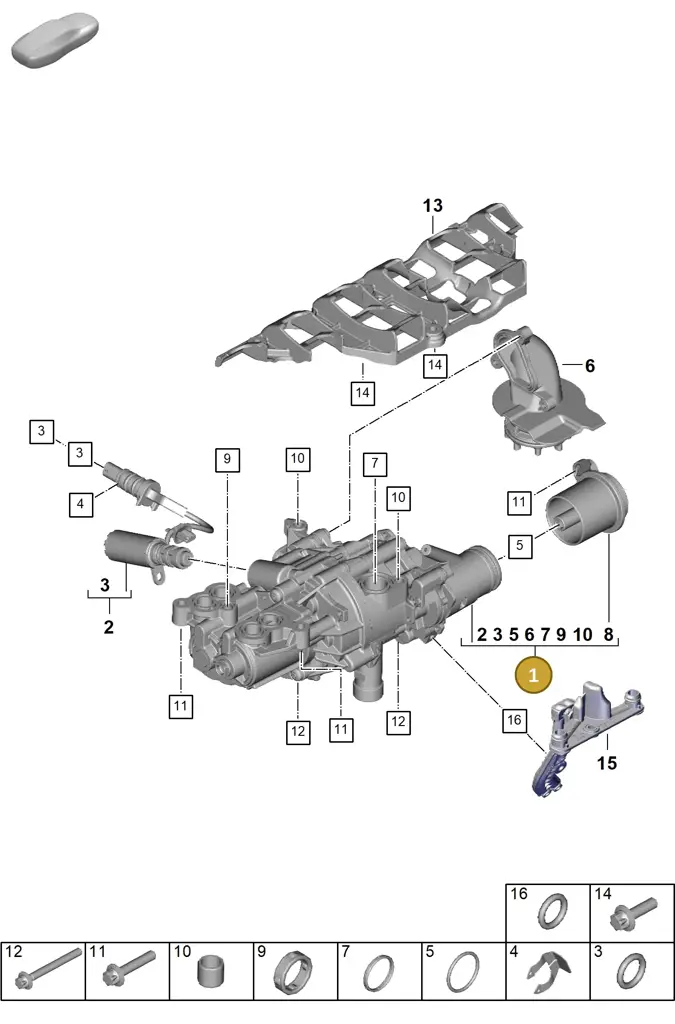 0PD115103A — Porsche 911 (2024-2025) diagram p63104010, position 1