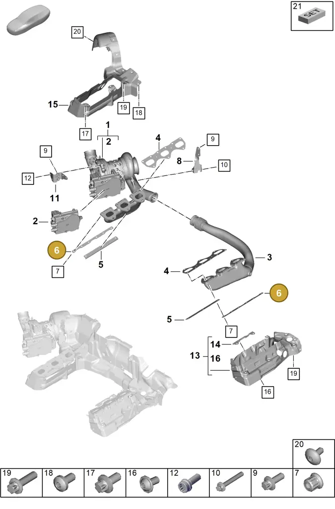 0PD199553 — Porsche 911 (2024-2025) diagram p63202050, position 6