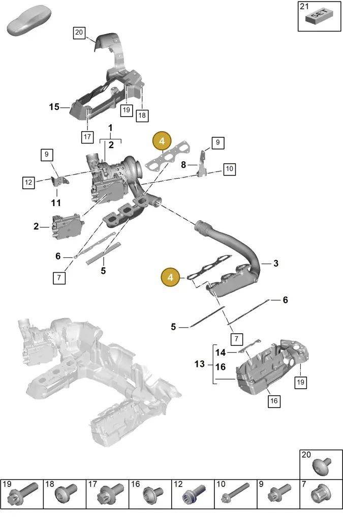 0PD253039 — Porsche 911 (2024-2025) diagram p63202050, position 4