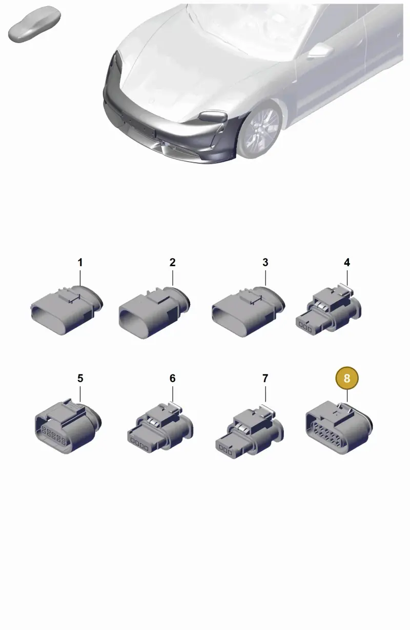 1J0973735 — Porsche Taycan Sport Turismo (2019-2024) diagram p47920000, position 8