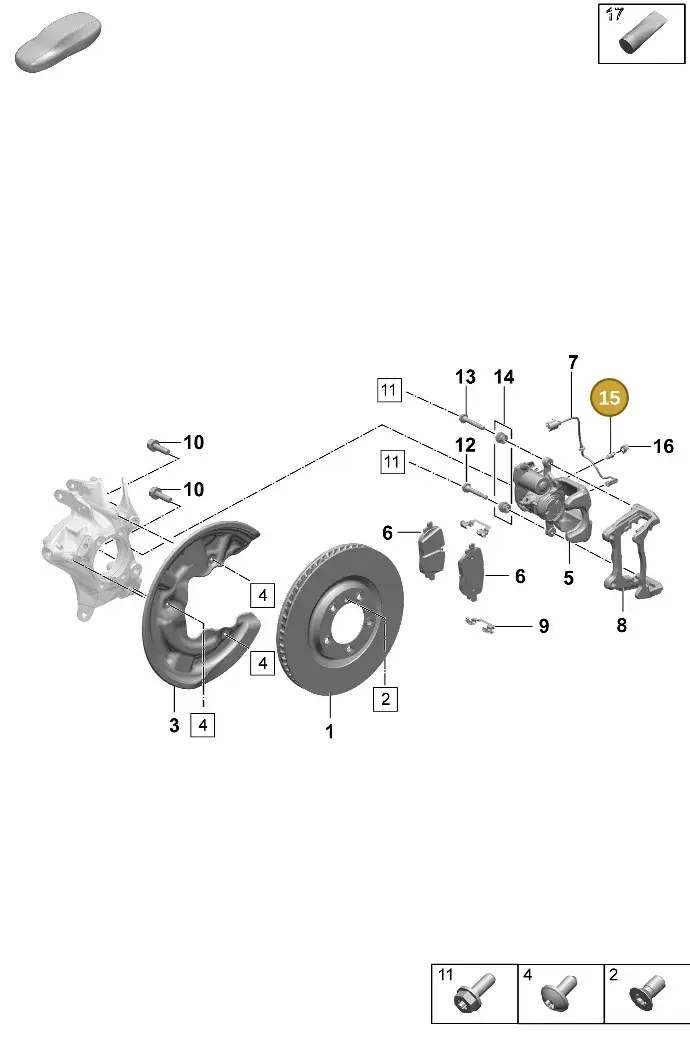 1K0615273C — Porsche Macan 4 (2024-) diagram p61603100, position 15