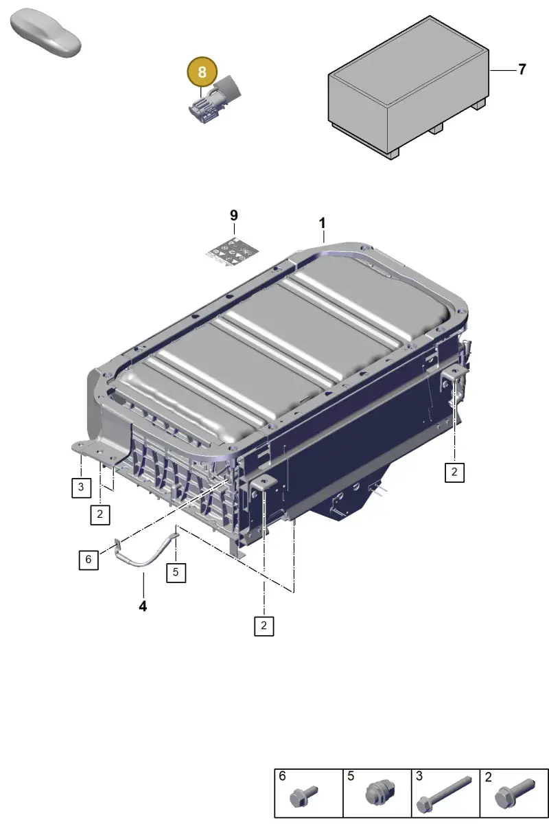 4J0973704 — Porsche Panamera (2023-) diagram p62251000, position 8