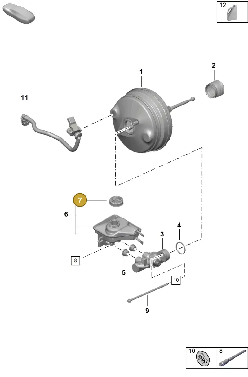 5Q0611349A — Porsche Boxster Spyder (2019-) diagram p55604000, position 7