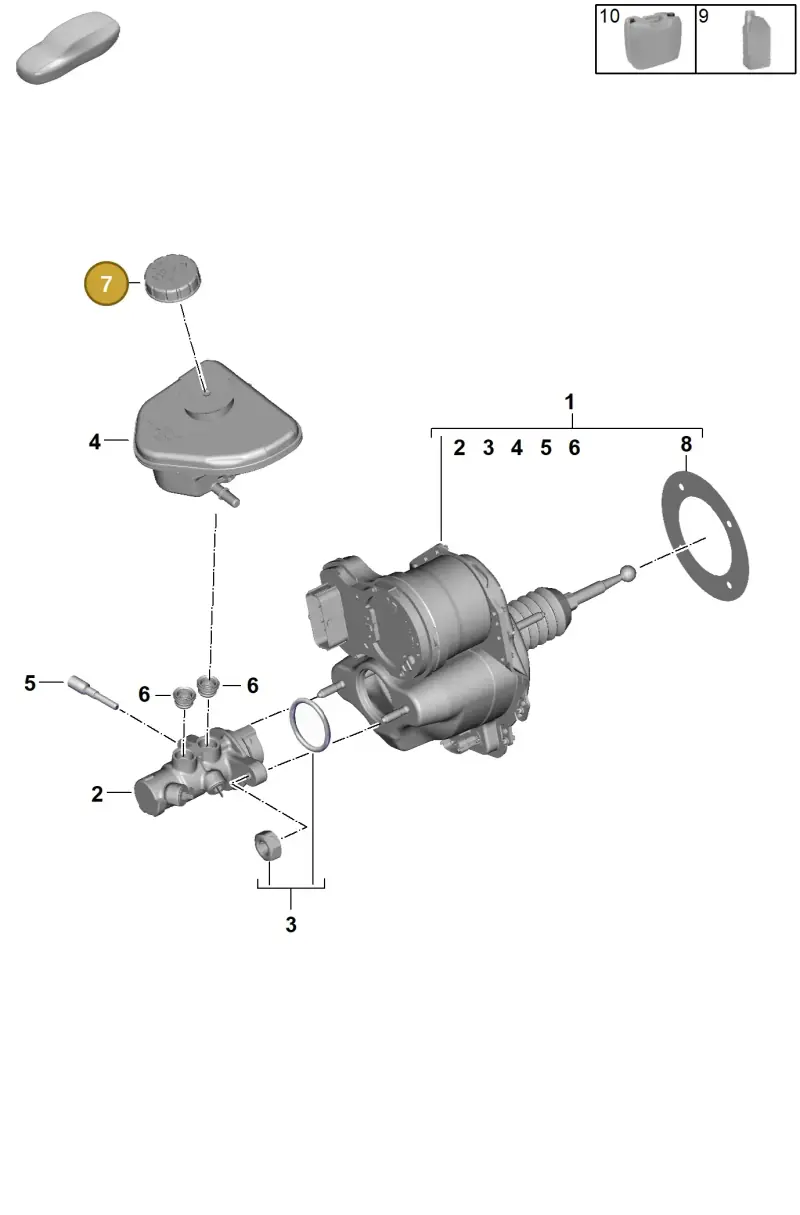 5Q0611349E — Porsche Panamera (2023-) diagram p62604000, position 7