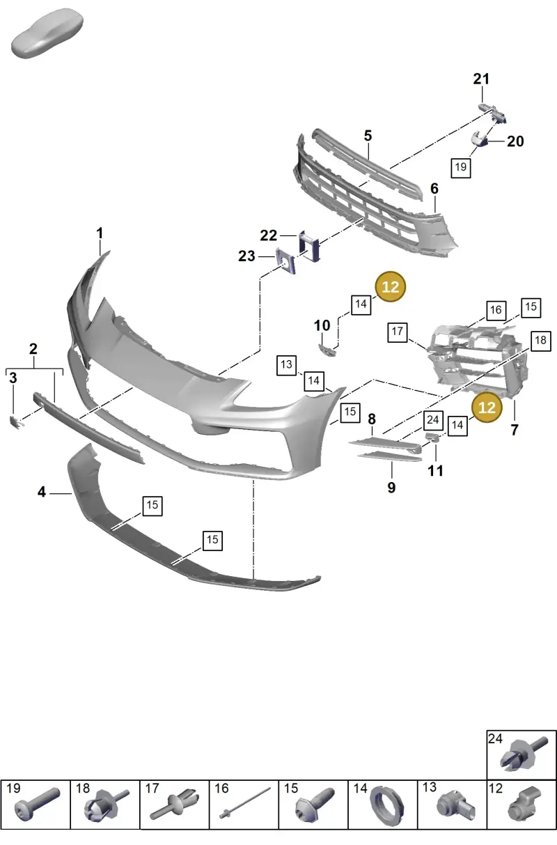 5Q0919275C — Porsche Panamera (2023-) diagram p62802000, position 12