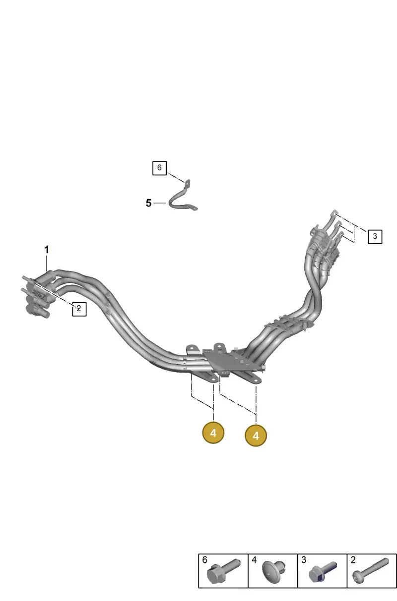 701867299 — Porsche Panamera (2023-) diagram p62903300, position 4