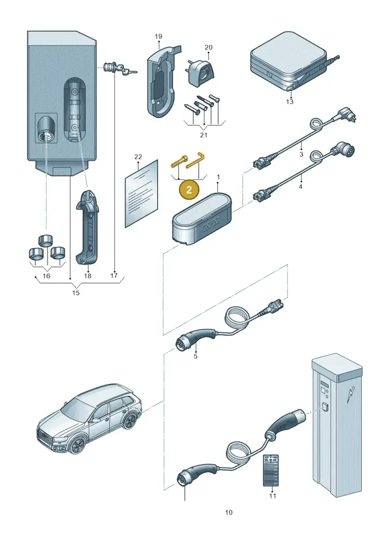 7PP919839 — Audi A6 1.8 (2015-2019) diagram 859970000, position 2