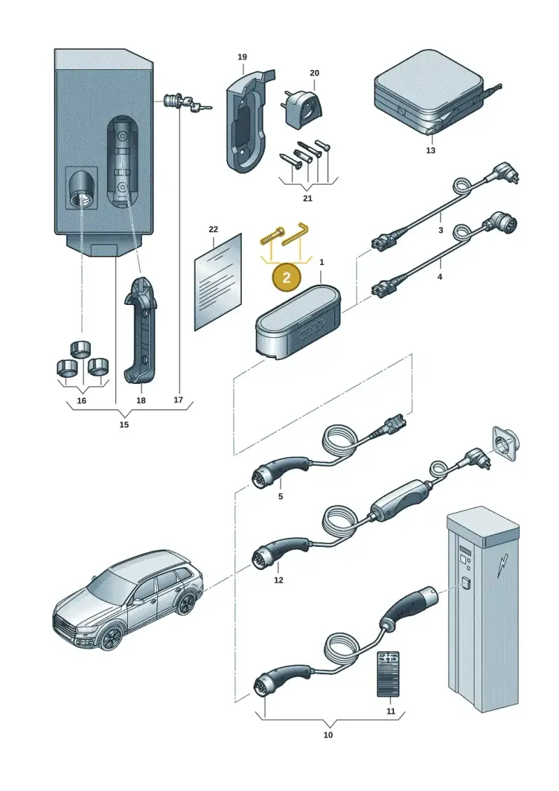 7PP919839 — Audi Q7 (2015-2025) diagram 859970001, position 2