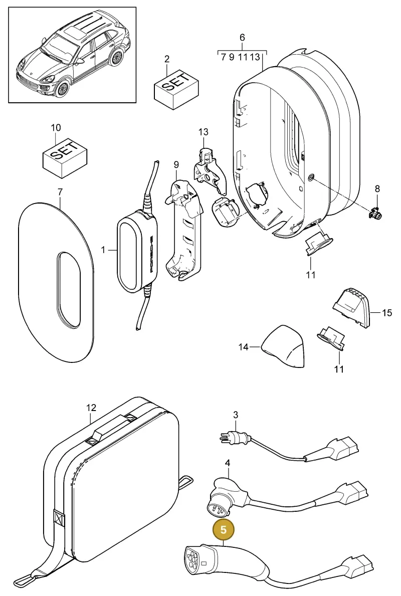7PP971676A — Porsche Cayenne (2010-2018) diagram p37901055, position 5