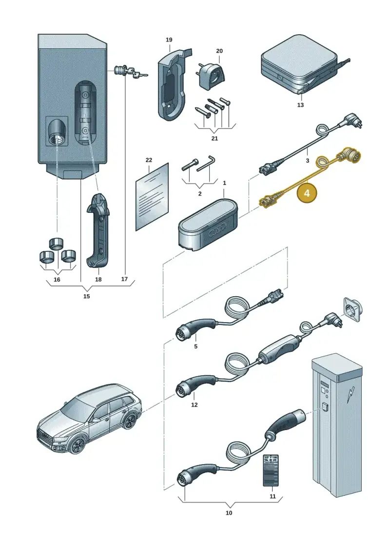 7PP971678AE — Audi Q7 (2015-2025) diagram 859970001, position 4