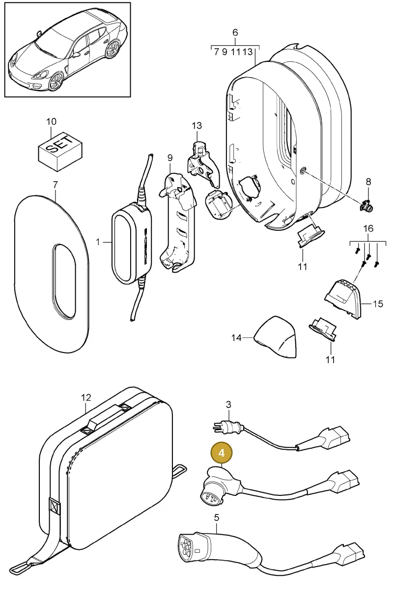 7PP971678AG — Porsche Panamera (2009-2016) diagram p35901050, position 4