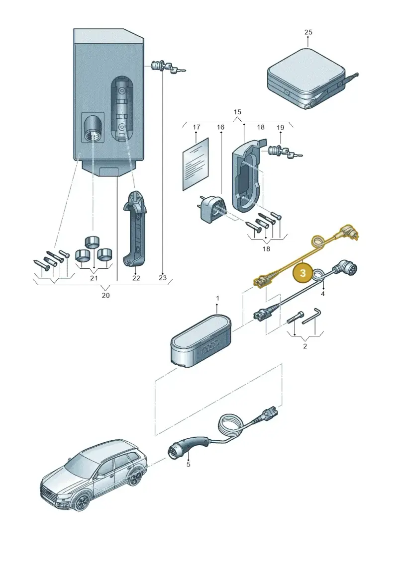 7PP971678BH — Audi RS e-tron GT (2020-2025) diagram 586970010, position 3