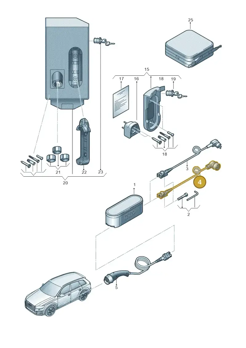 7PP971678FF — Audi RS e-tron GT (2020-2025) diagram 586970010, position 4