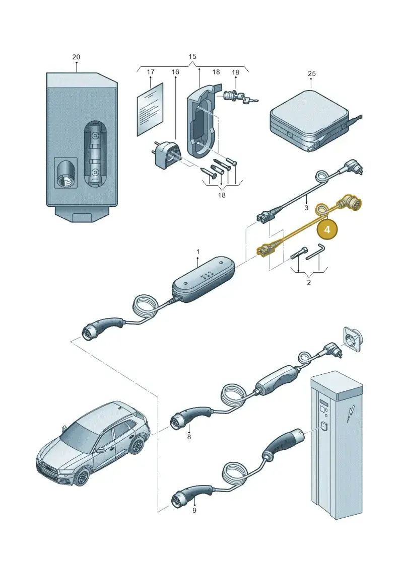 7PP971678FF — Audi Q5 (2016-2025) diagram 896970000, position 4