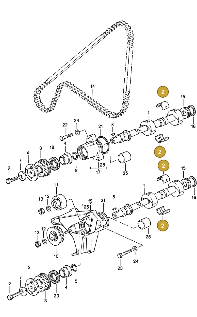 94410112110 — Porsche 944 Coupe (1984-1988) diagram p08103015, position 2