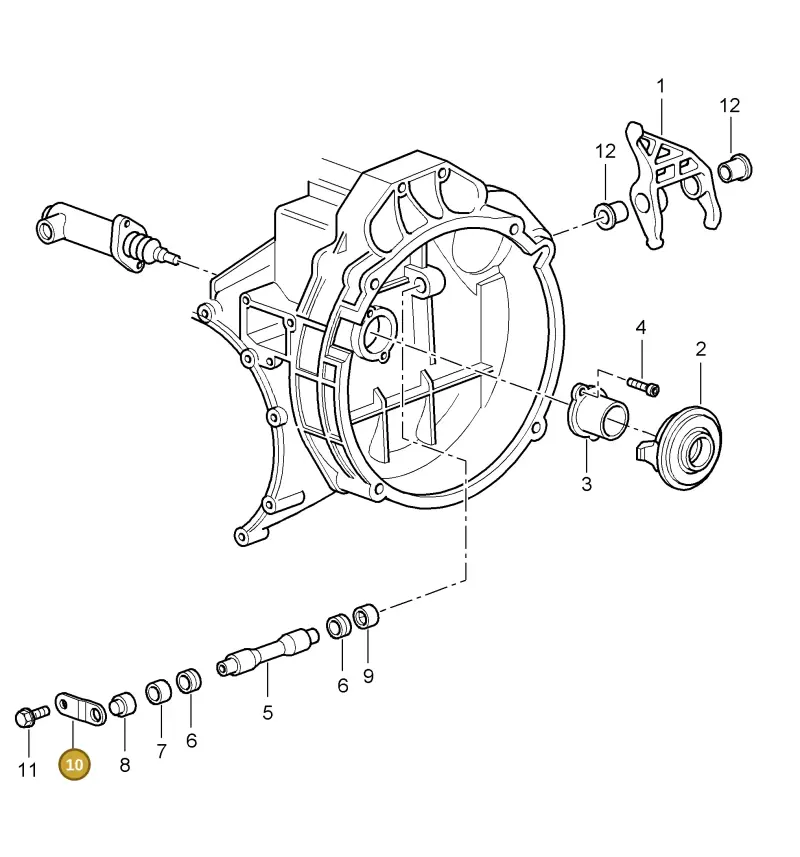 95011671302 — Porsche Turbo (2006-2009) diagram p30301005, position 10