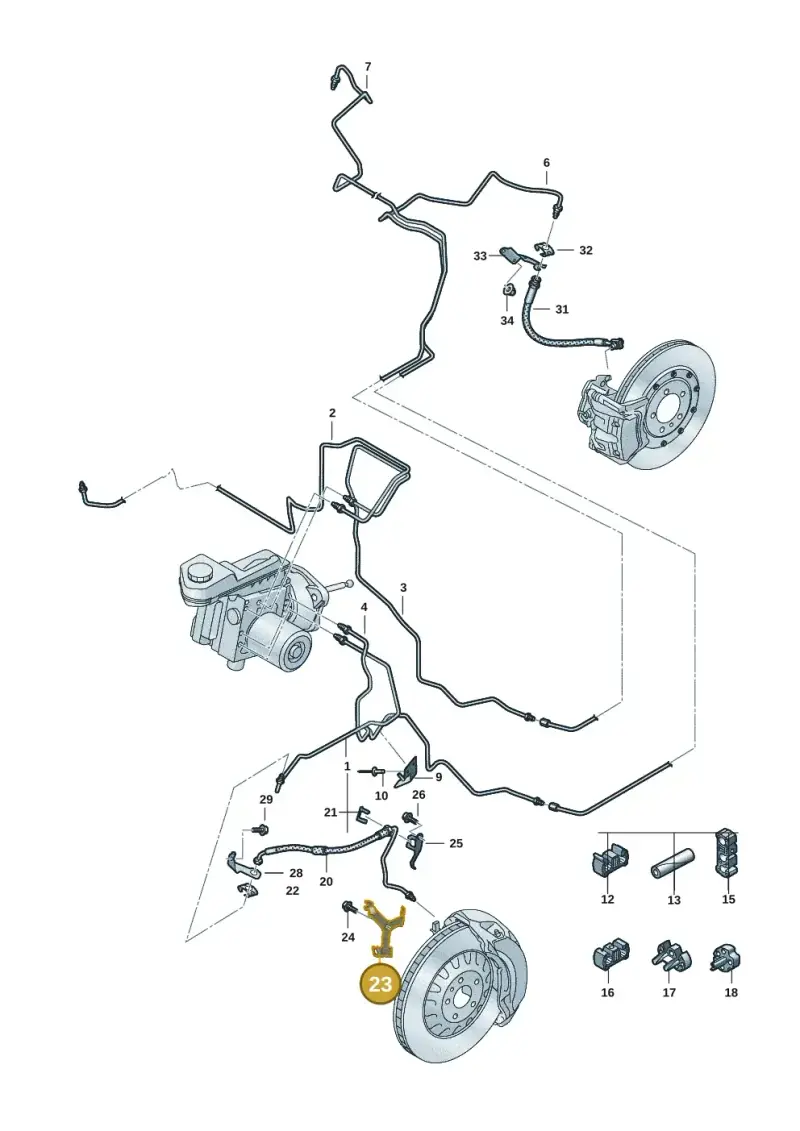 95C611844A — Audi Q6 e-tron (2023-2025) diagram f5s611020, position 23