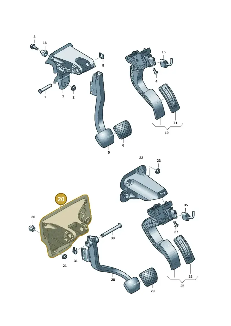 95C723117J — Audi Q6 e-tron (2023-2025) diagram f5s723250, position 20