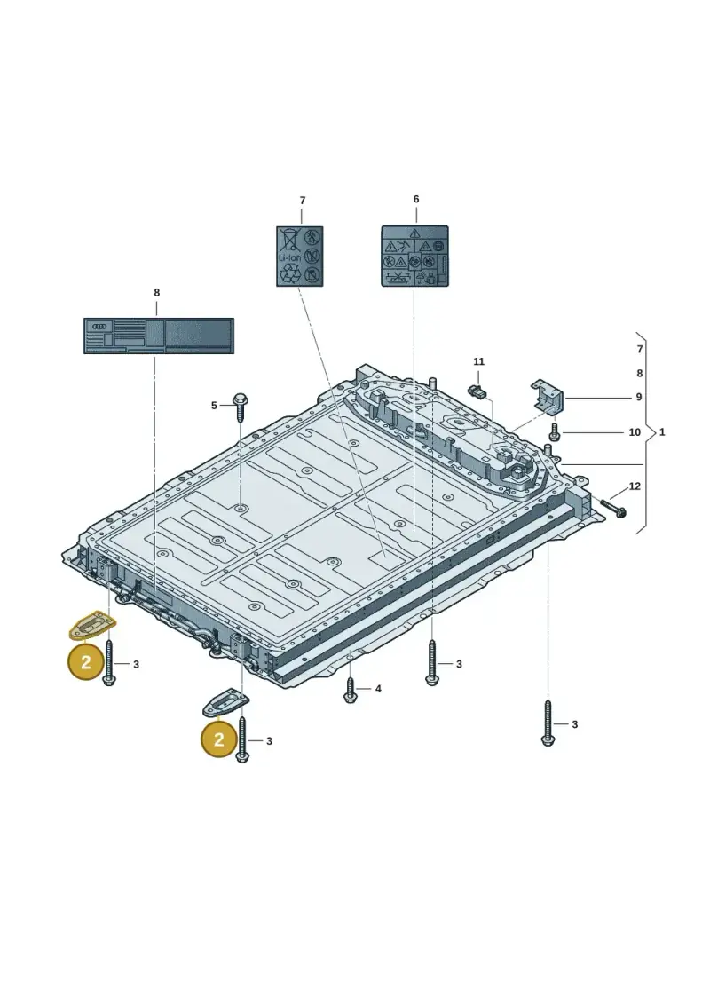 95C804013A — Audi Q6 e-tron (2023-2025) diagram f5s915500, position 2