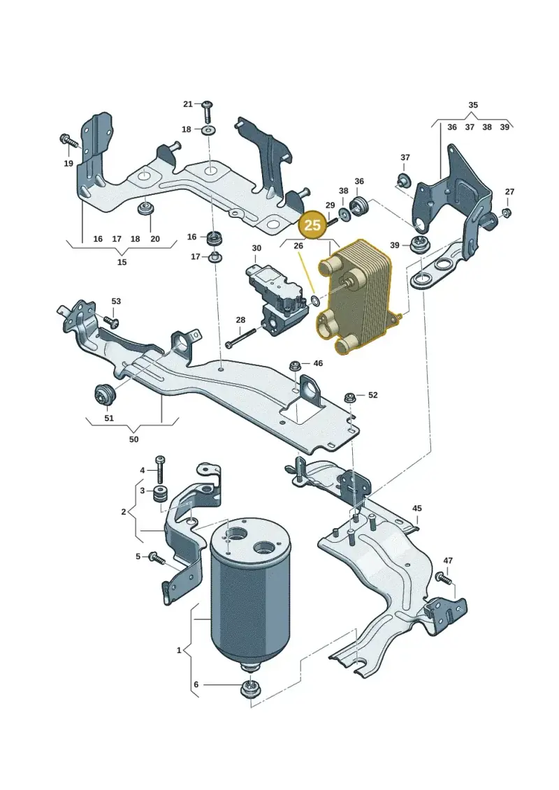 95C816112E — Audi Q6 e-tron (2023-2025) diagram f5s260780, position 25