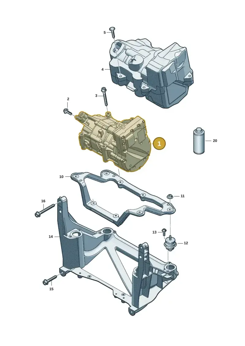 95C816797C — Audi Q6 e-tron (2023-2025) diagram f5s260300, position 1