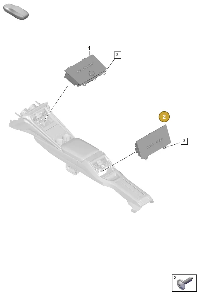 976919709DBLK — Porsche Panamera (2023-2025) diagram p62905500, position 2