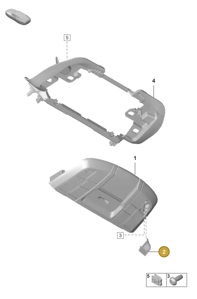 992959214 — Porsche 911 (2024-2025) diagram p53903060, position 2