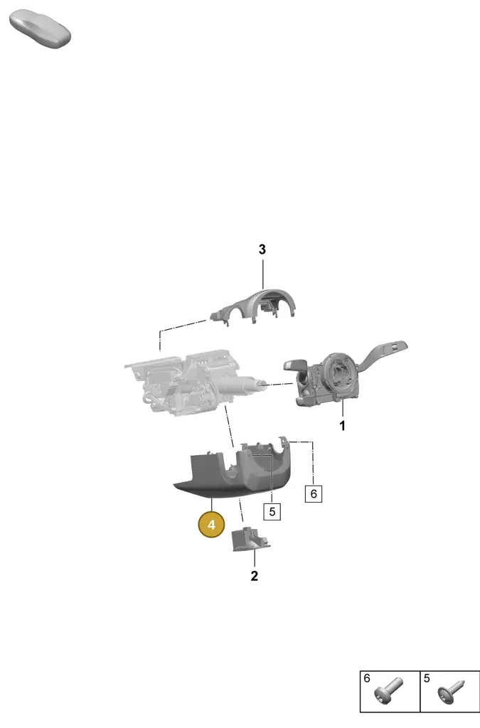 9J1858559B5Q0 — Porsche Taycan Sport Turismo (2023-2025) diagram p64905600, position 4