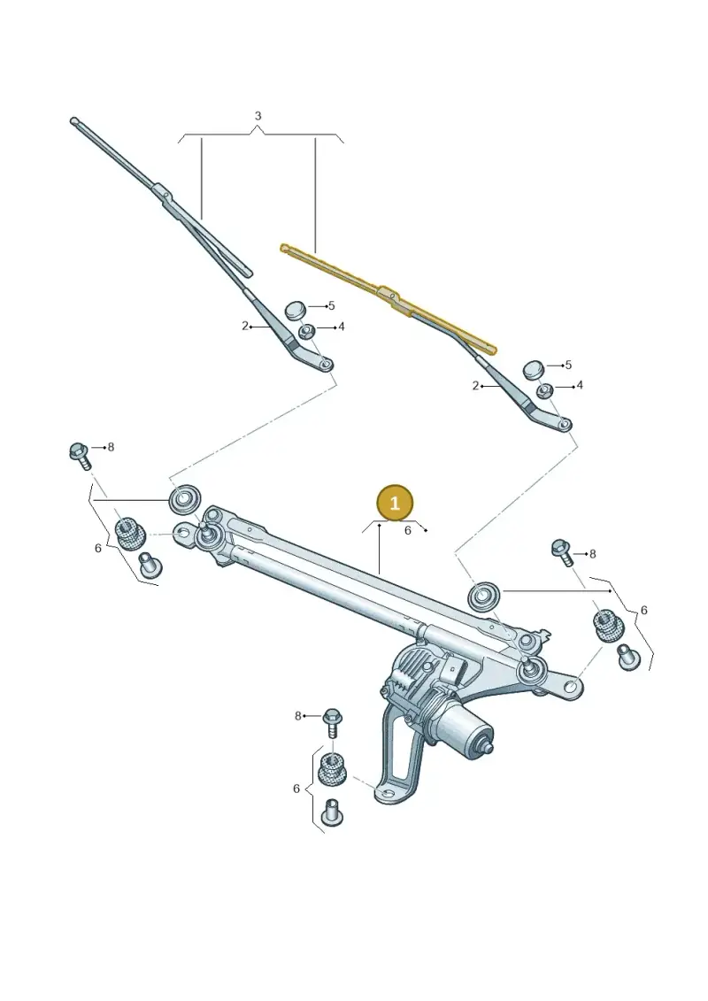 9J1955024F — Audi RS e-tron GT (2020-2025) diagram 896955000, position 1