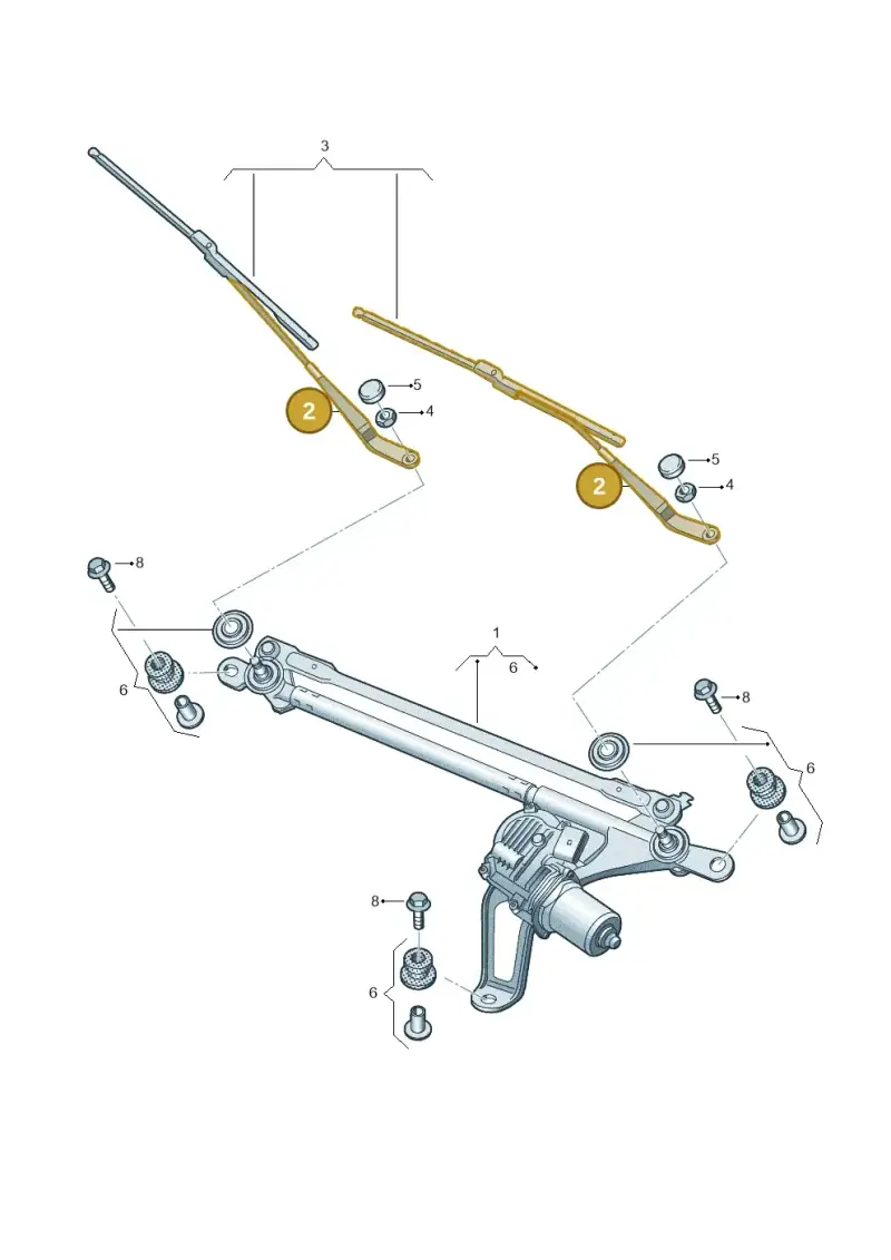 9J1955409A — Audi RS e-tron GT (2020-2025) diagram 896955000, position 2