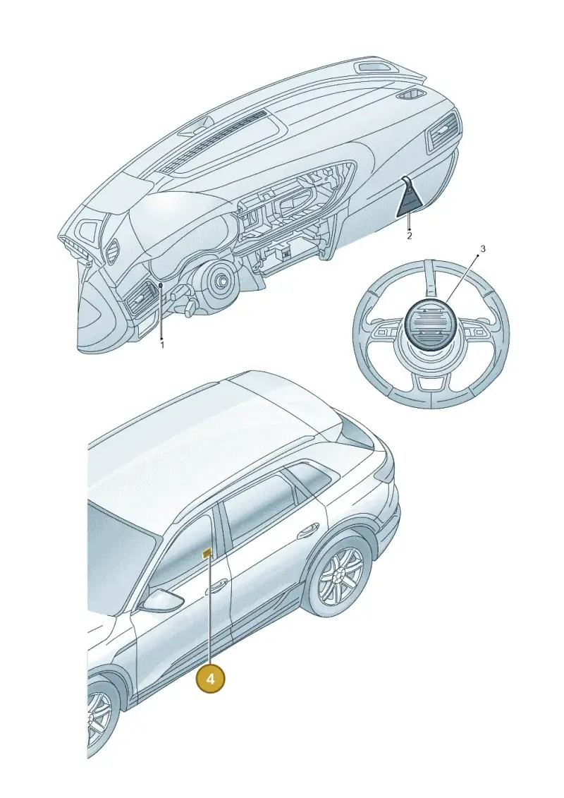 9Y0010539 — Audi Q8 e-tron (2018-2020) diagram 586010250, position 4