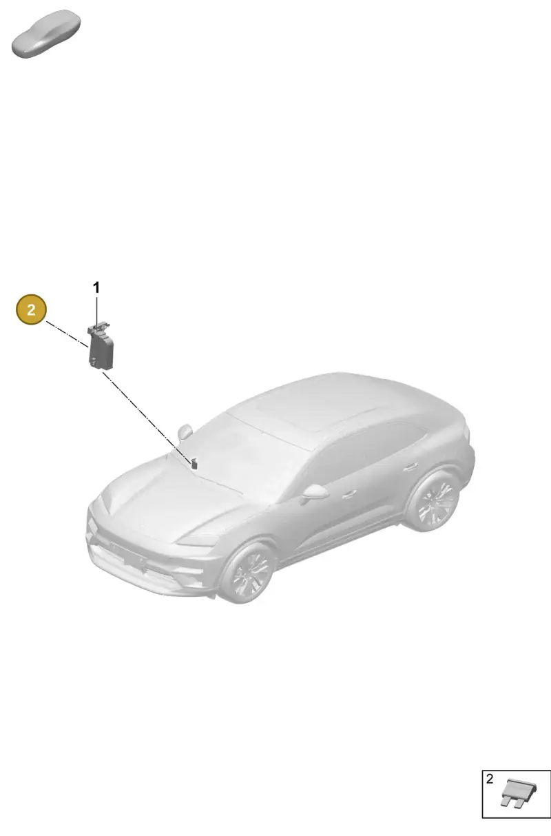 N01713122 — Porsche Macan 4 (2024-) diagram p61902030, position 2