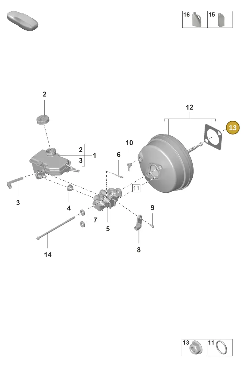 N02300314 — Porsche GT3 RS (2021-) diagram p59604000, position 13