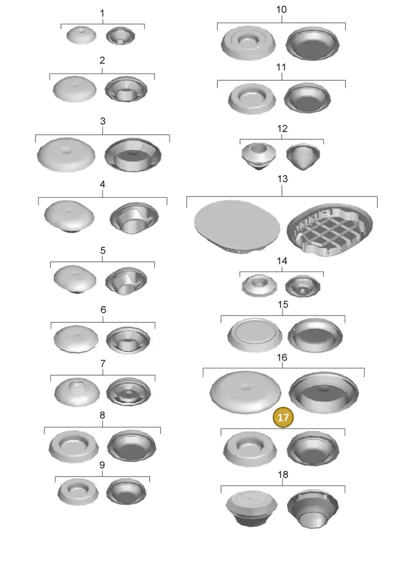 N10226701 — Porsche Cayman GT4 (2019-) diagram p46801002, position 17