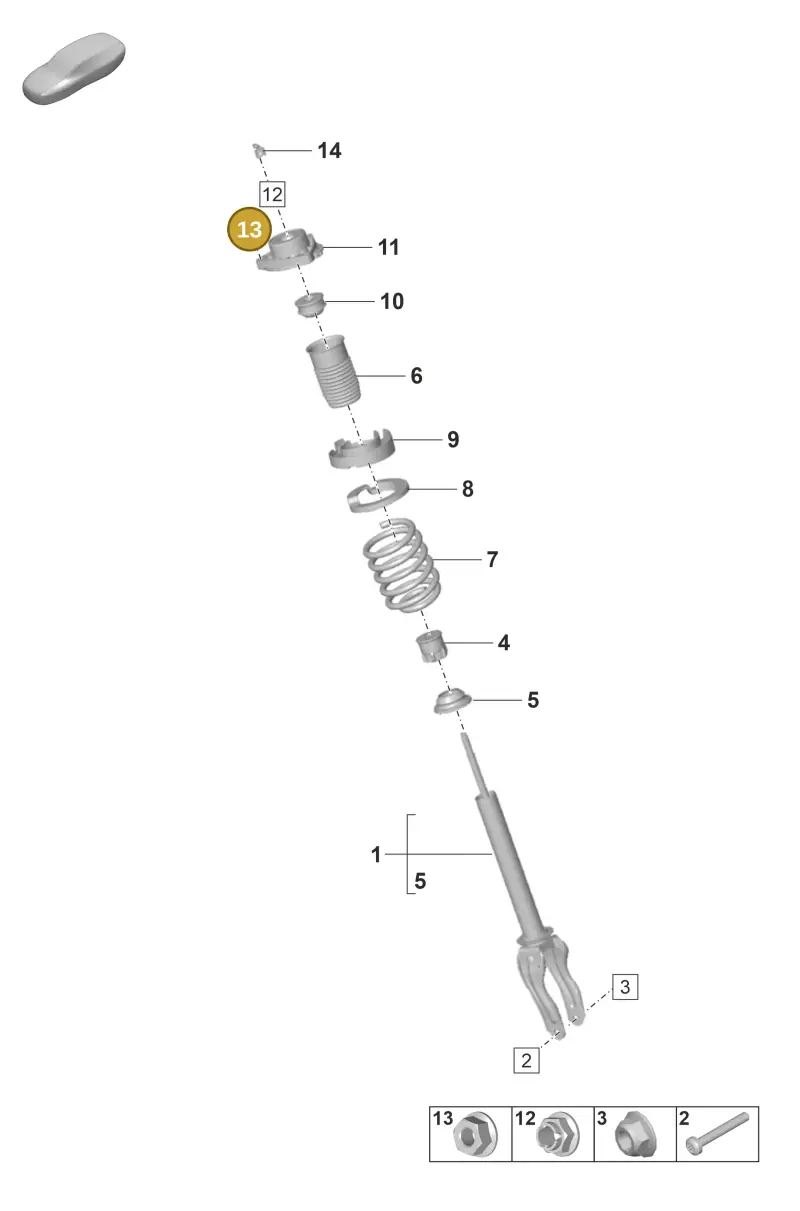 N10261311 — Porsche Panamera 4 Hybrid (2020-2023) diagram p56402010, position 13