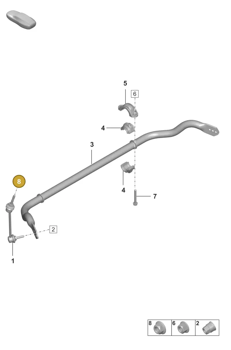 N10272302 — Porsche GT3 RS (2021-) diagram p59402100, position 8