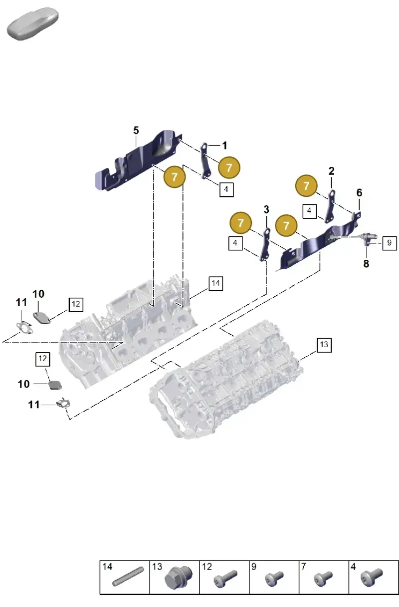 N10335207 — Porsche Panamera (2023-) diagram p60103035, position 7