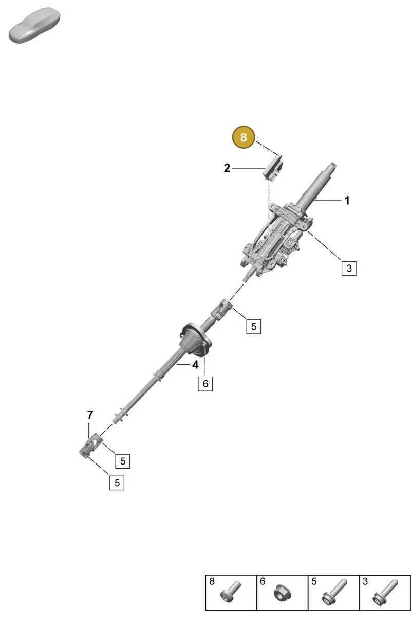 N10406604 — Porsche Macan 4 (2024-) diagram p61403300, position 8