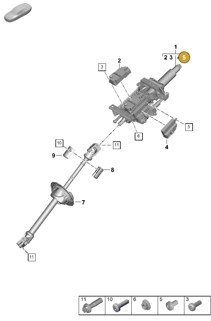 N10406604 — Porsche Panamera (2023-) diagram p62403300, position 5